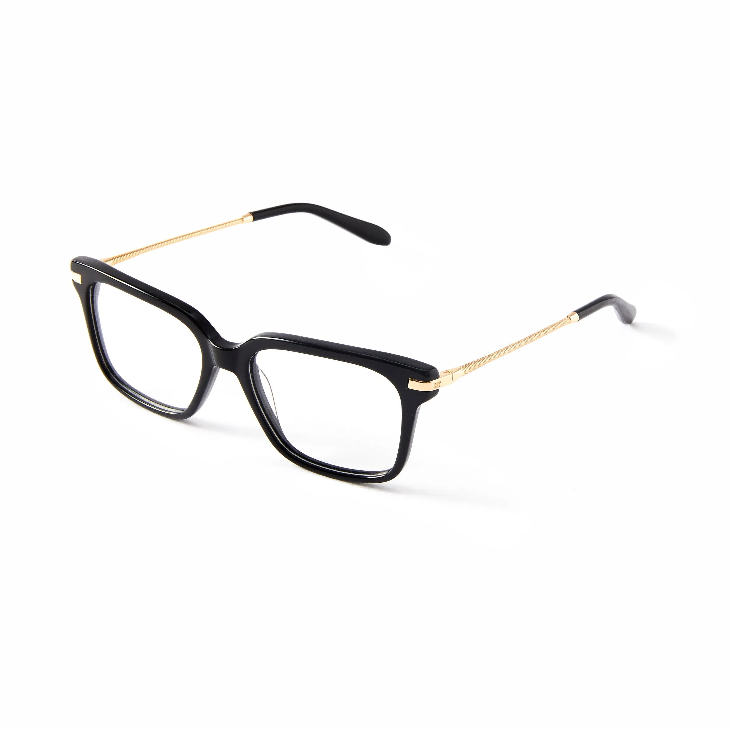 Sasha Blue Light Black & Gold