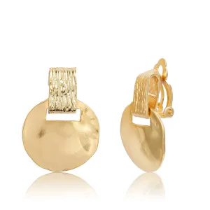 Short Drop Clip-on Earrings