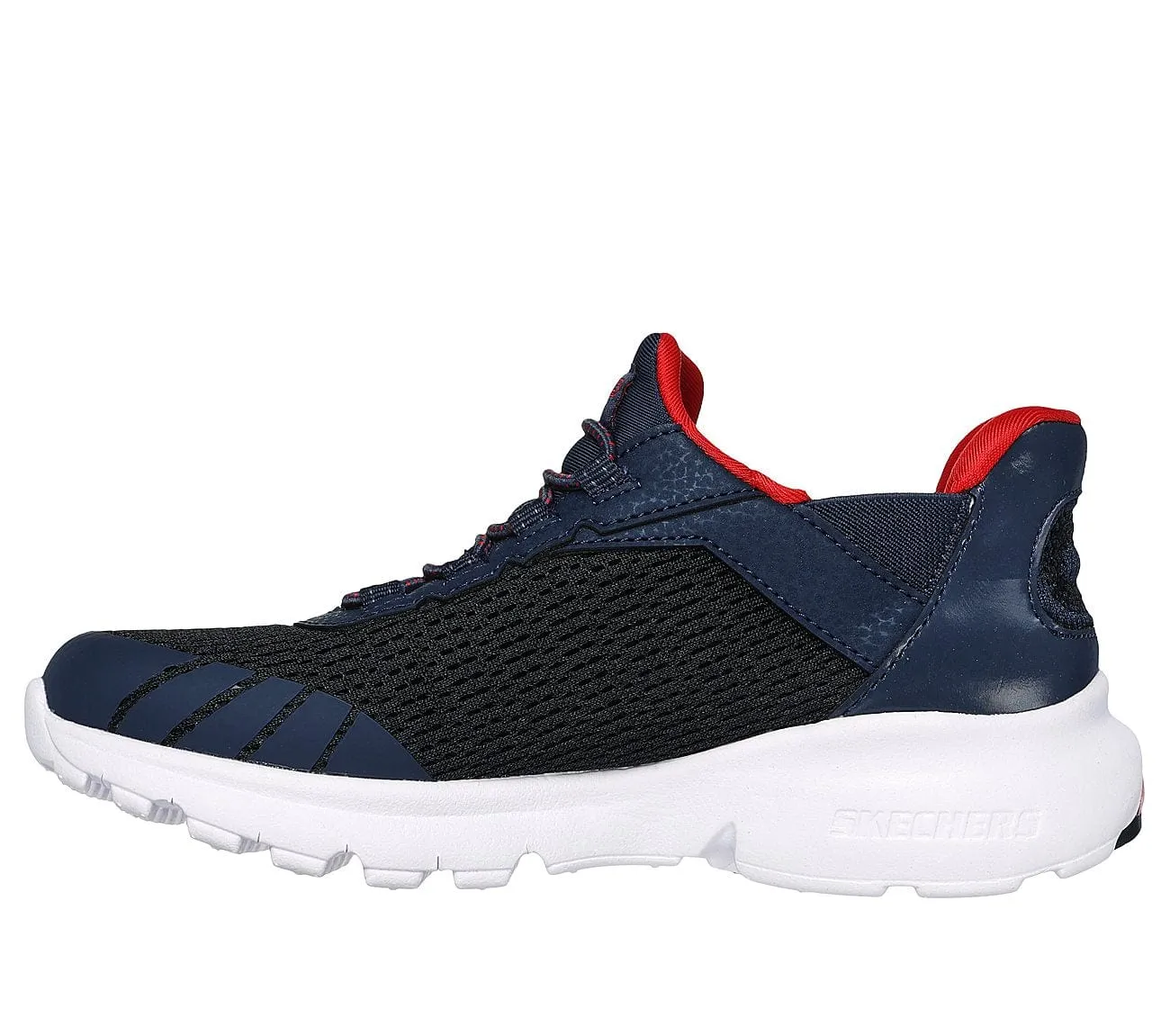 Skechers Kid's Razor Air Hyper Brisk Sneakers- Black/ Navy