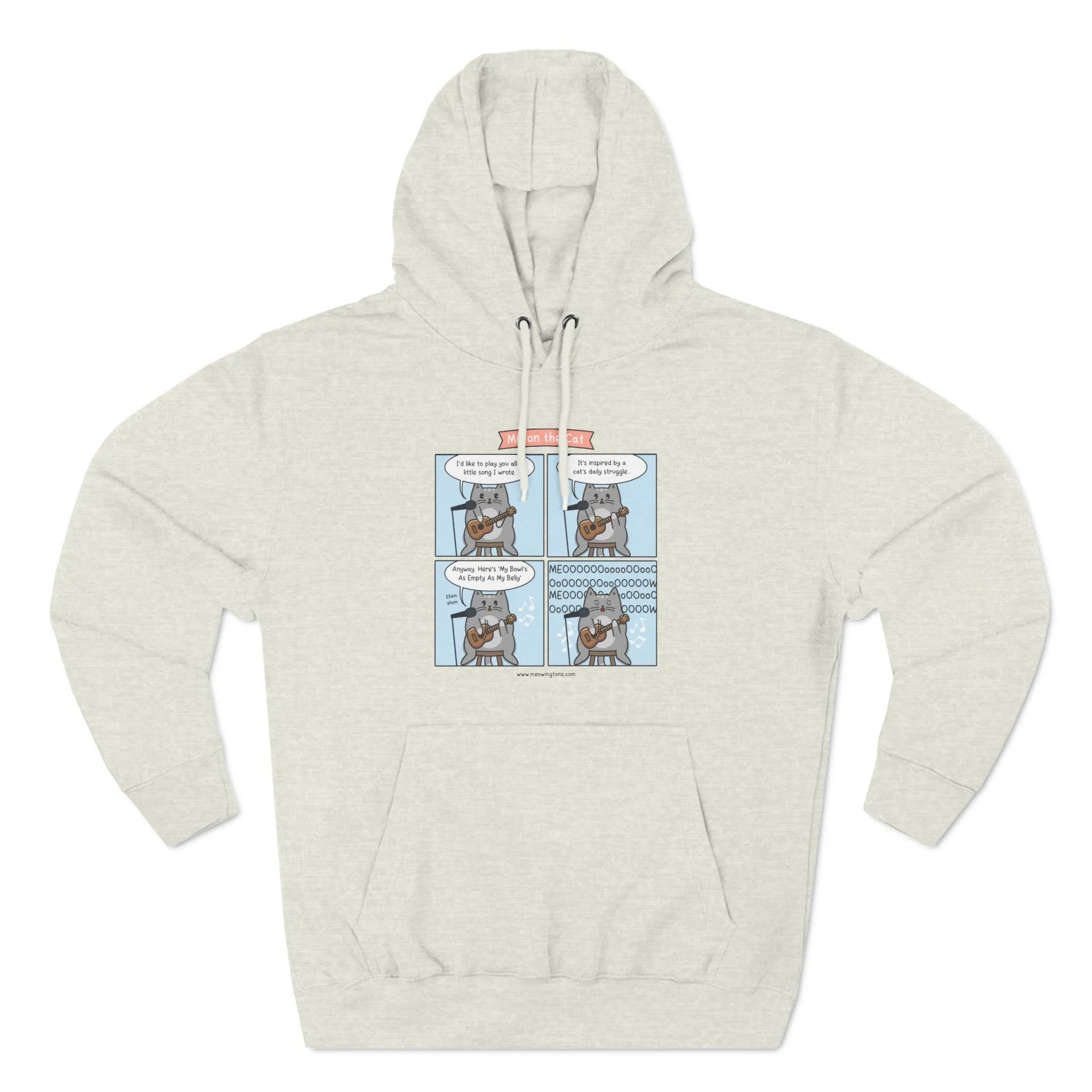 Song of My People Cat Comic Hoodie