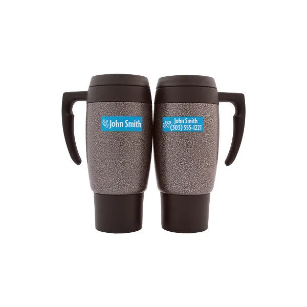 Standard Waterproof Stick-Ons - Light Blue