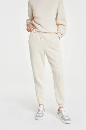 Sweat pants - light ecru