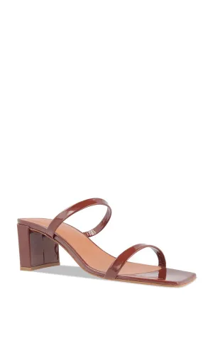 Tanya brown leather sandals