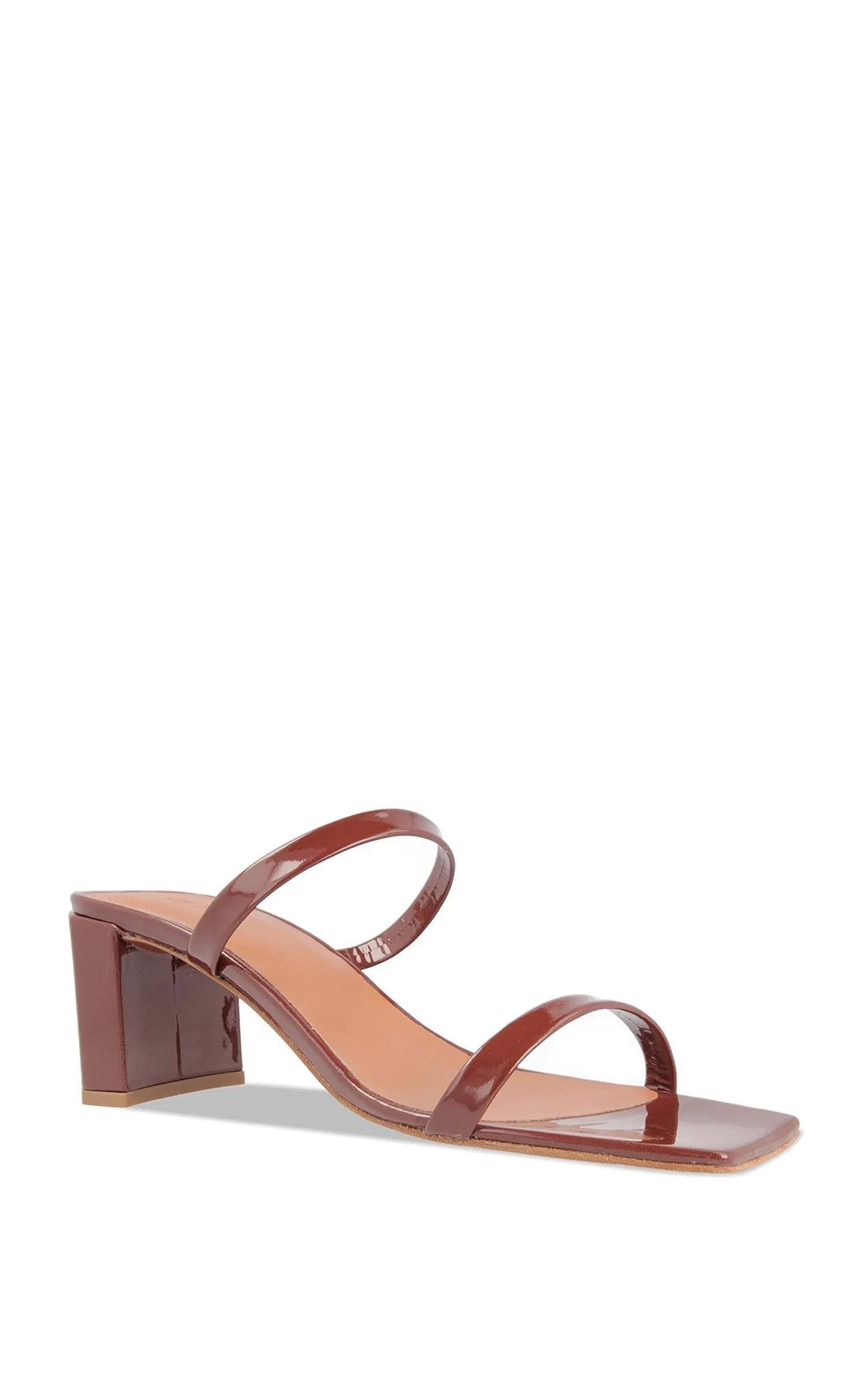 Tanya brown leather sandals