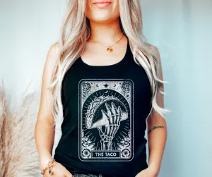 The Taco Tarot | Women's Witchy Racerback Tank Top