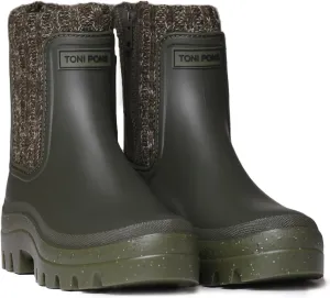 TONI PONS CAMOS Women's Wellies with Non-Slip Waterproof Sole, Ideal for Rain, Chelsea Booties, khaki, 7