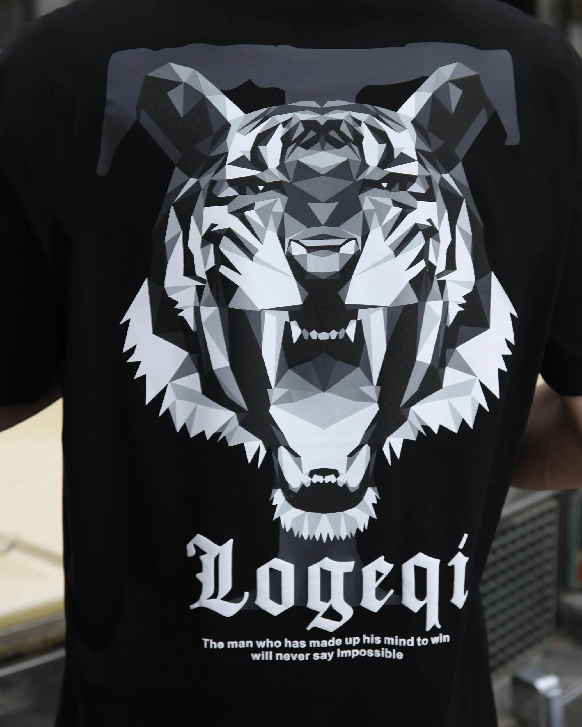 Trendy Logo Print Tee-Mexico Local Delivery