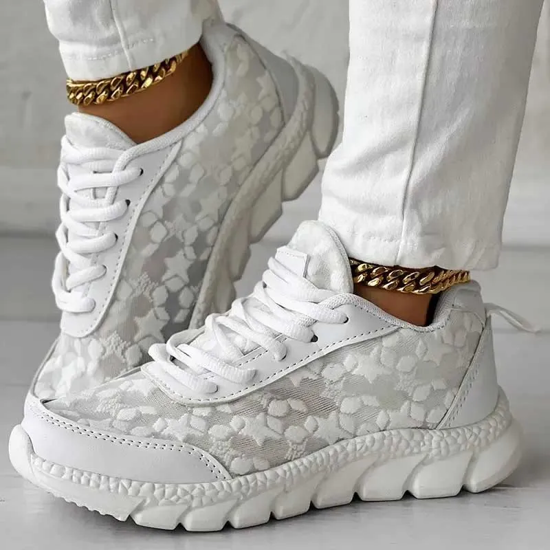 White Fashion Sneakers