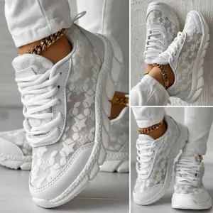 White Fashion Sneakers