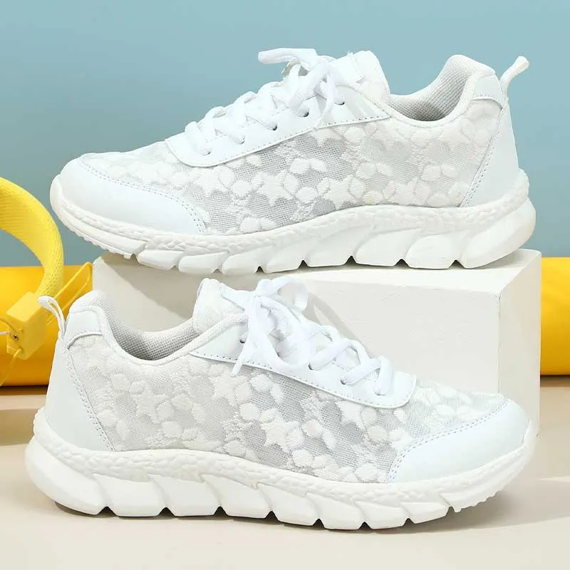 White Fashion Sneakers