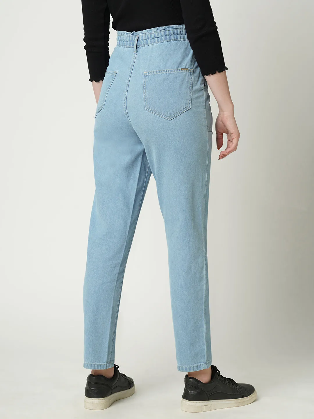 Women High-Rise Baggy Fit Jeans