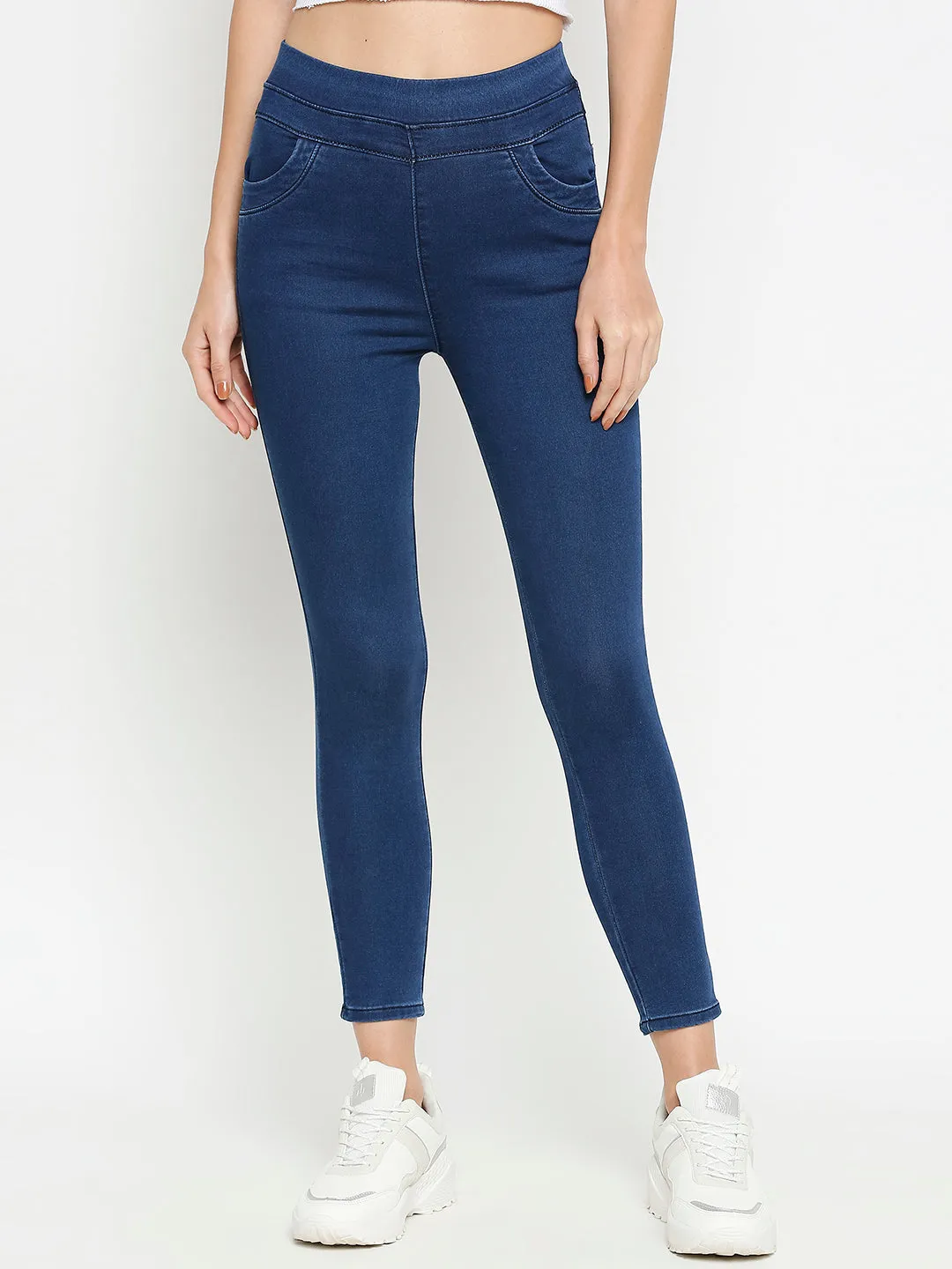 Women Mid-Rise Skinny Fit Legging