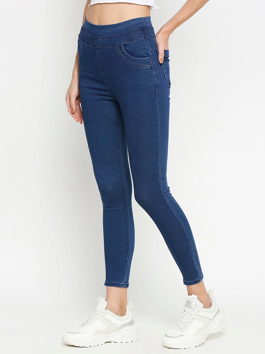 Women Mid-Rise Skinny Fit Legging