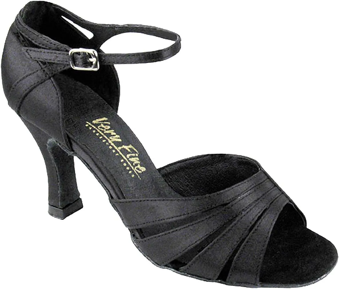 Women's Ballroom Dance Shoes Tango Wedding Salsa Shoes 1680EB Comfortable-Very Fine 2.5" [Bundle of 5]