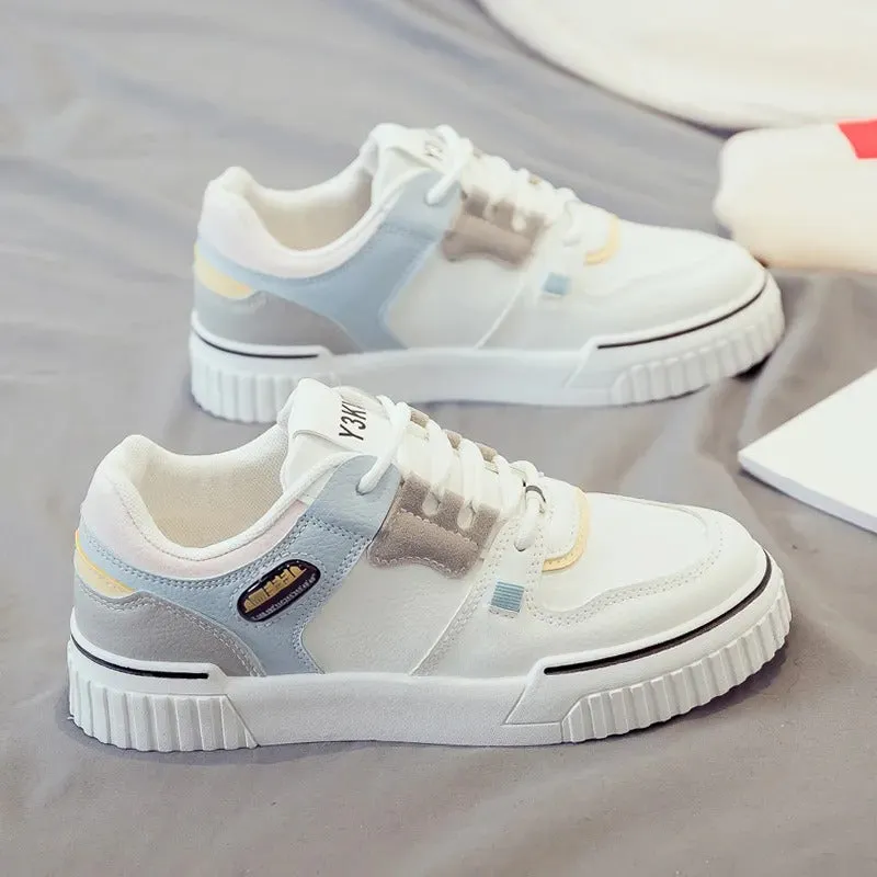 Women's Color-Block Street Style Casual Sneakers